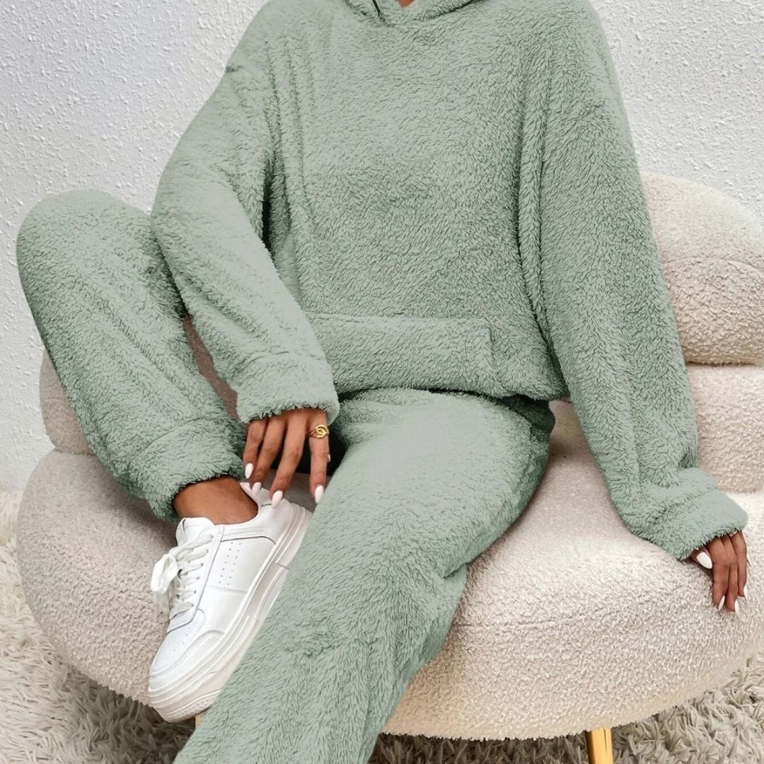 Donna - Set loungewear in pile - Tuta invernale
