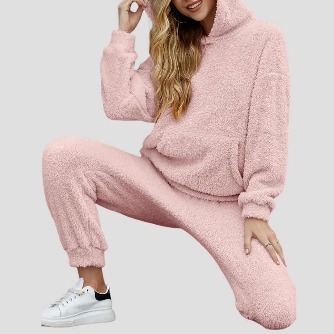 Donna - Set loungewear in pile - Tuta invernale