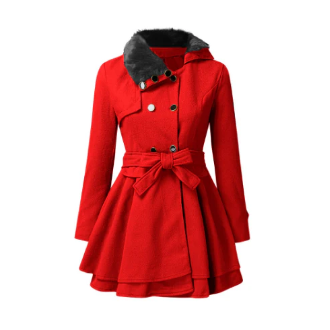 Donna - Elegante trench con cintura - Stile sofisticato