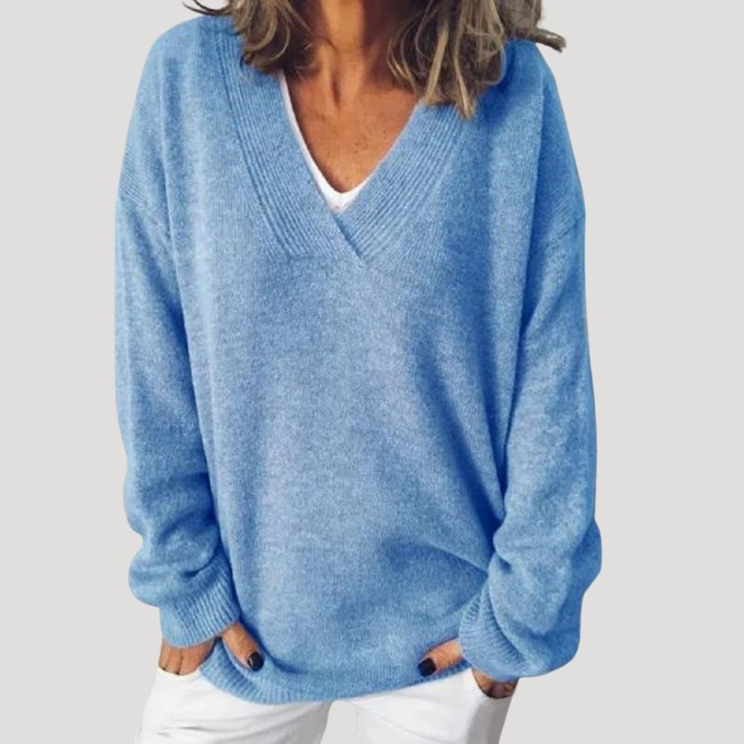 Donna - Maglione oversize in maglia - Stile invernale