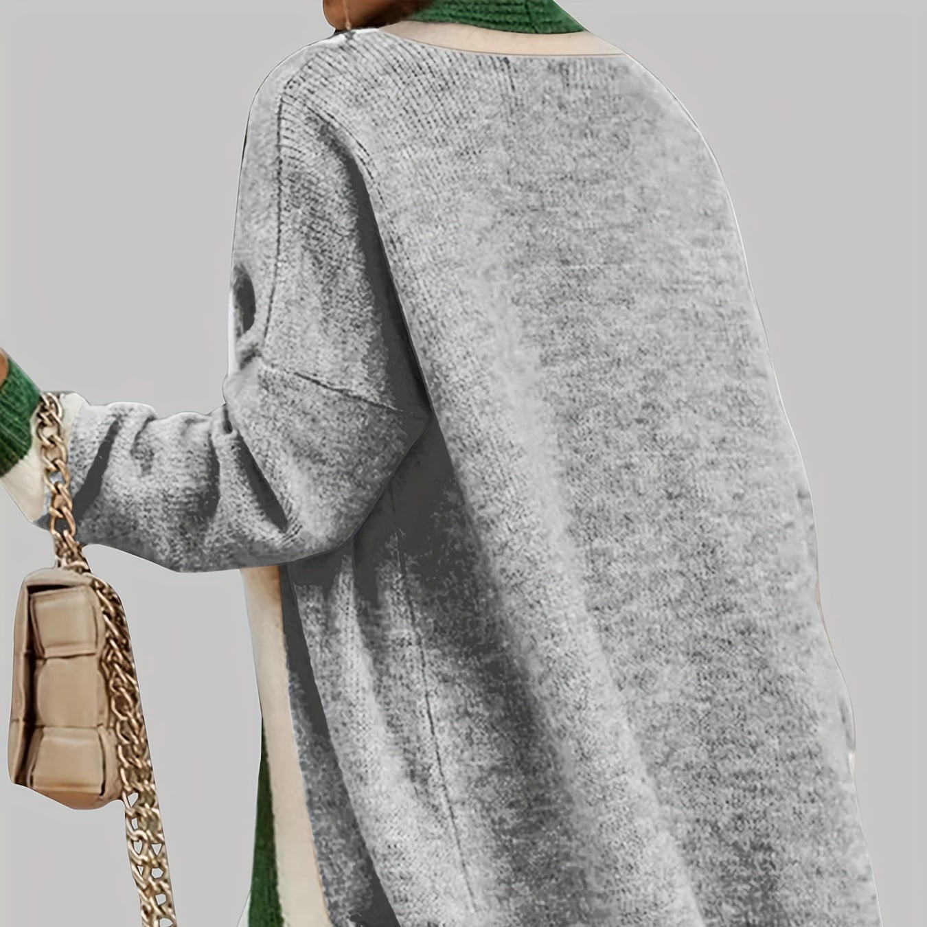 Donna - Cardigan lungo - Stile vintage