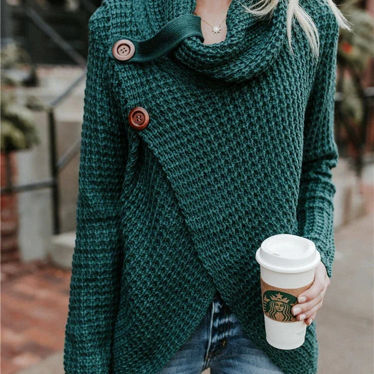 Donna - Pullover in maglia di lana - Vestibilità rilassata