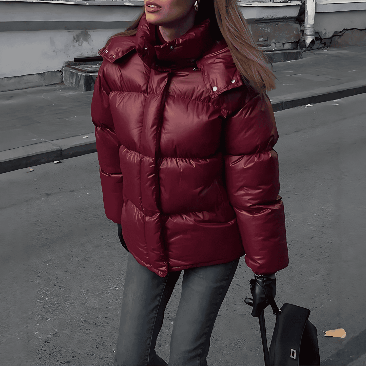 Donna - Giacca Puffer - Design trapuntato