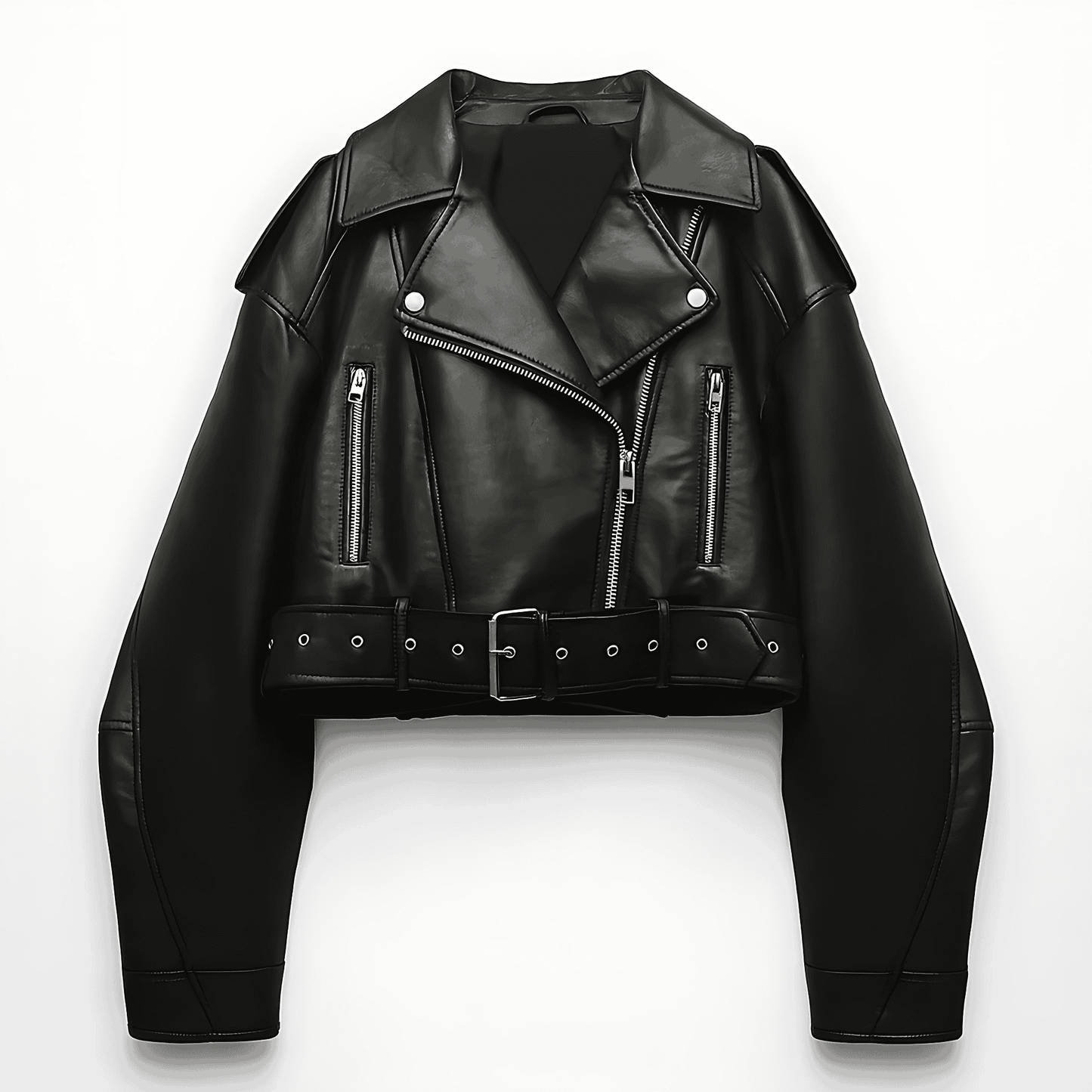 Donna - Giacca classica da motociclista - Stile casual