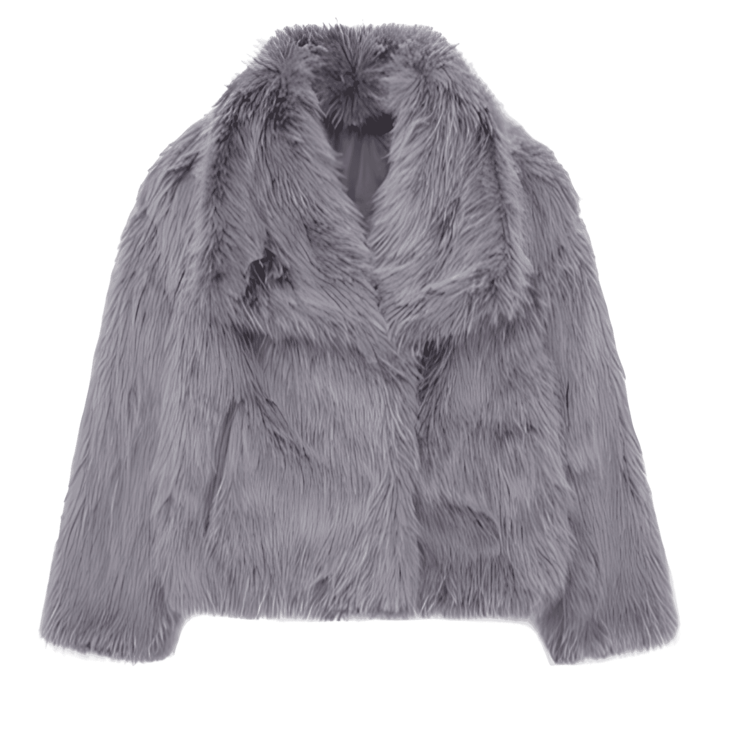 Donna - Giacca invernale in pelliccia sintetica - Capispalla alla moda