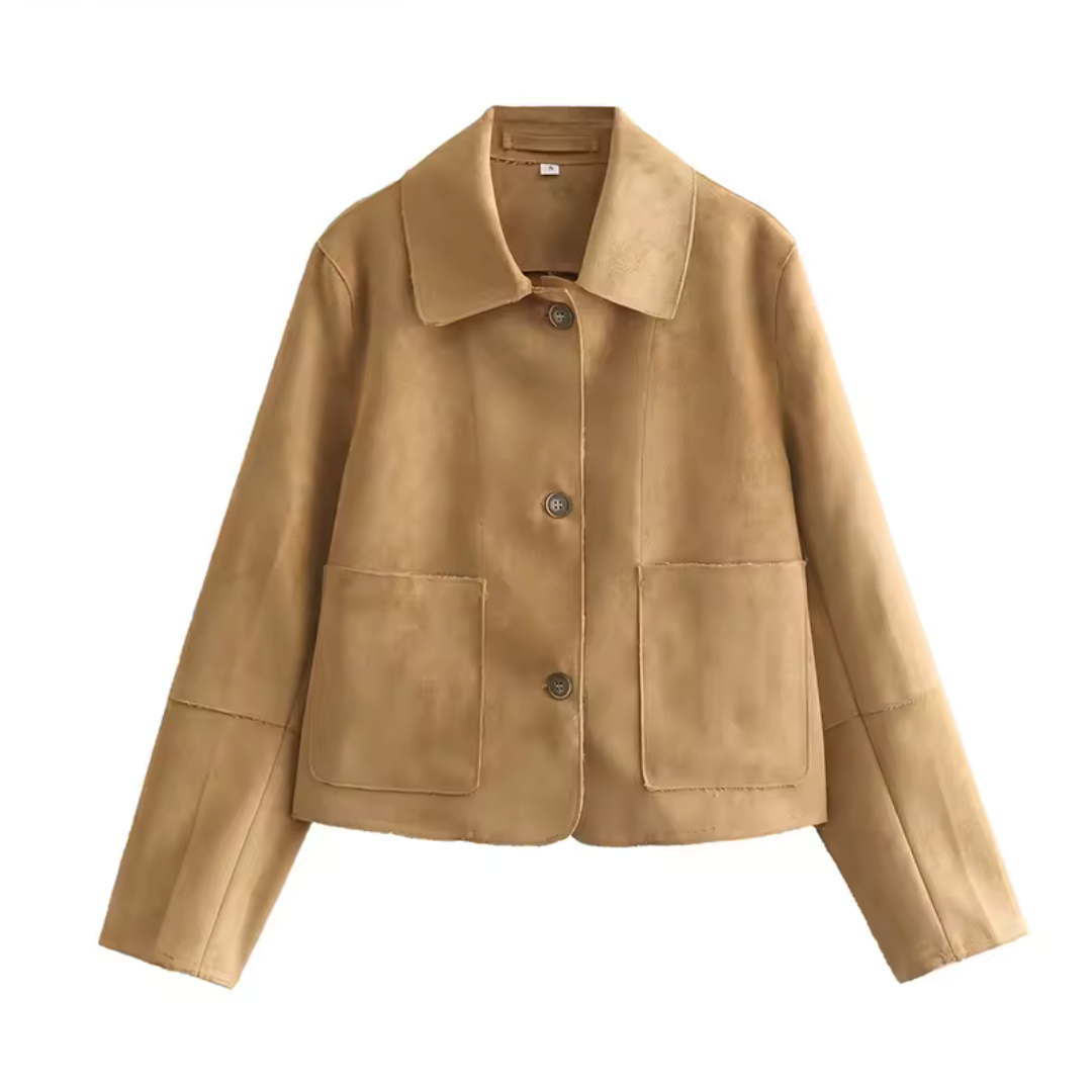 Donna - Comoda giacca corta - Stile Casual