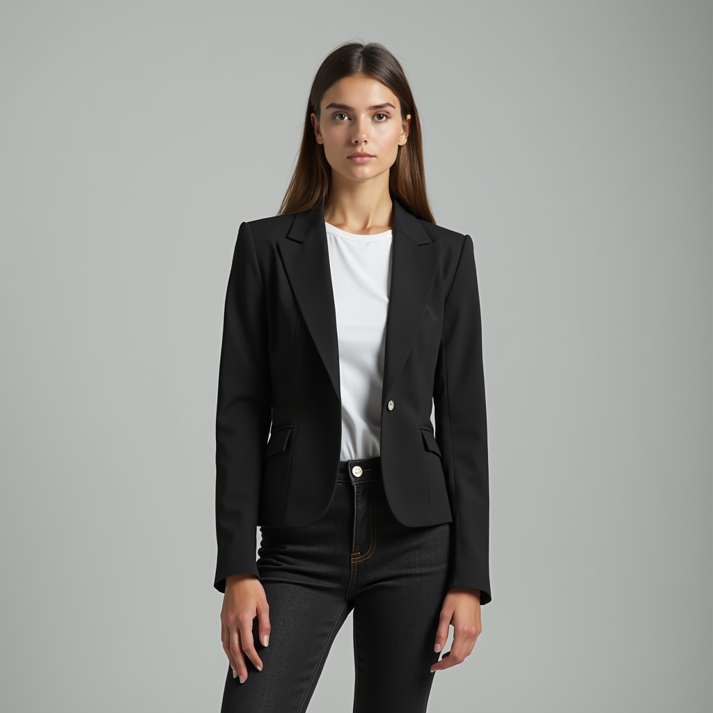 Il blazer Noir Authority