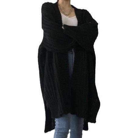 Donna - Cardigan aperto sul davanti con dettagli casual