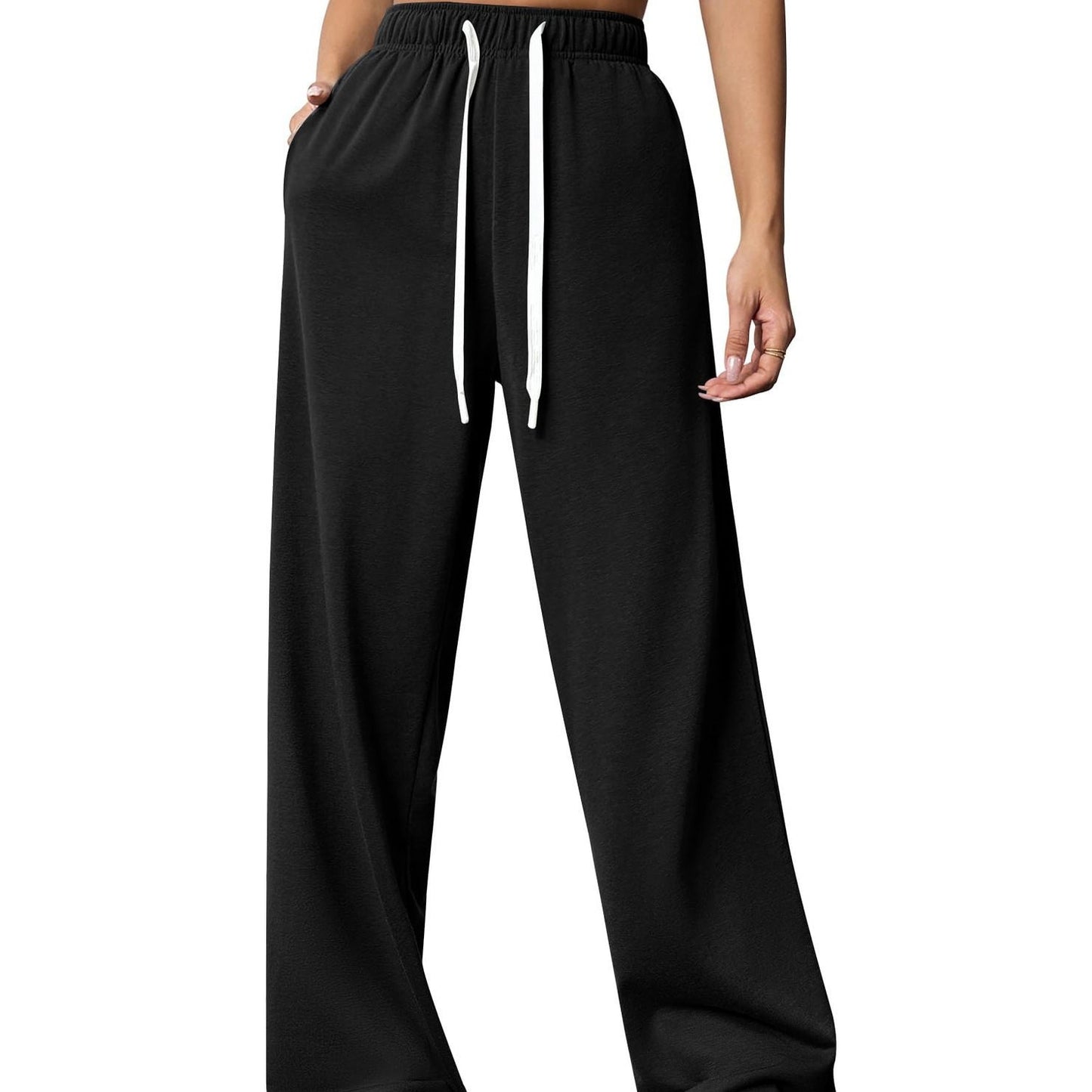 Donna - Pantaloni da jogging larghi con tasche