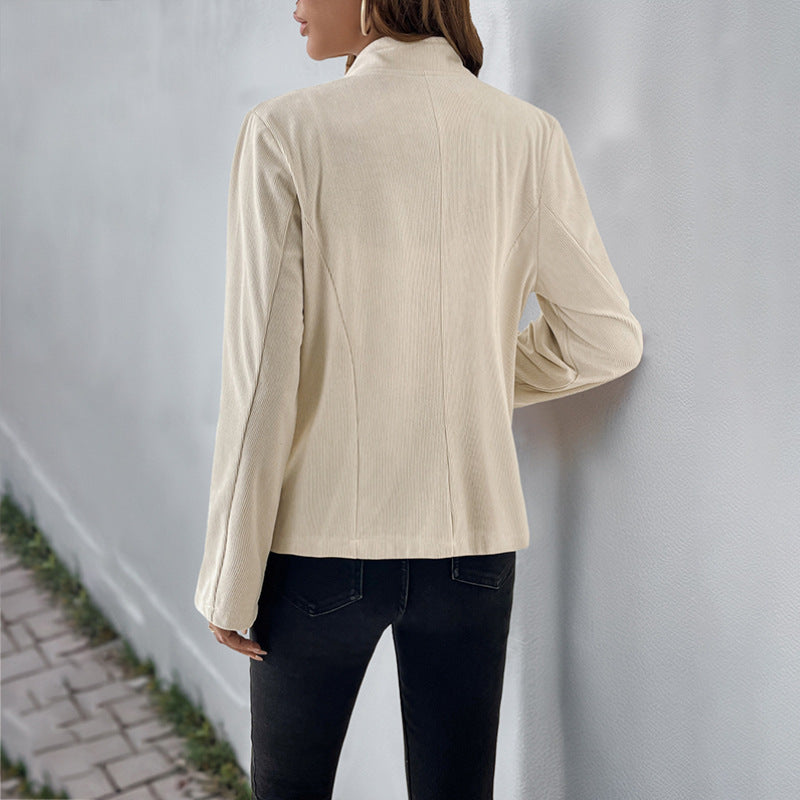 Donna - Giacca elegante - Colletto alto