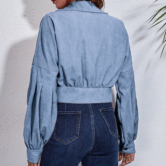 Donne - Giacca blouson - il design a maniche larghe