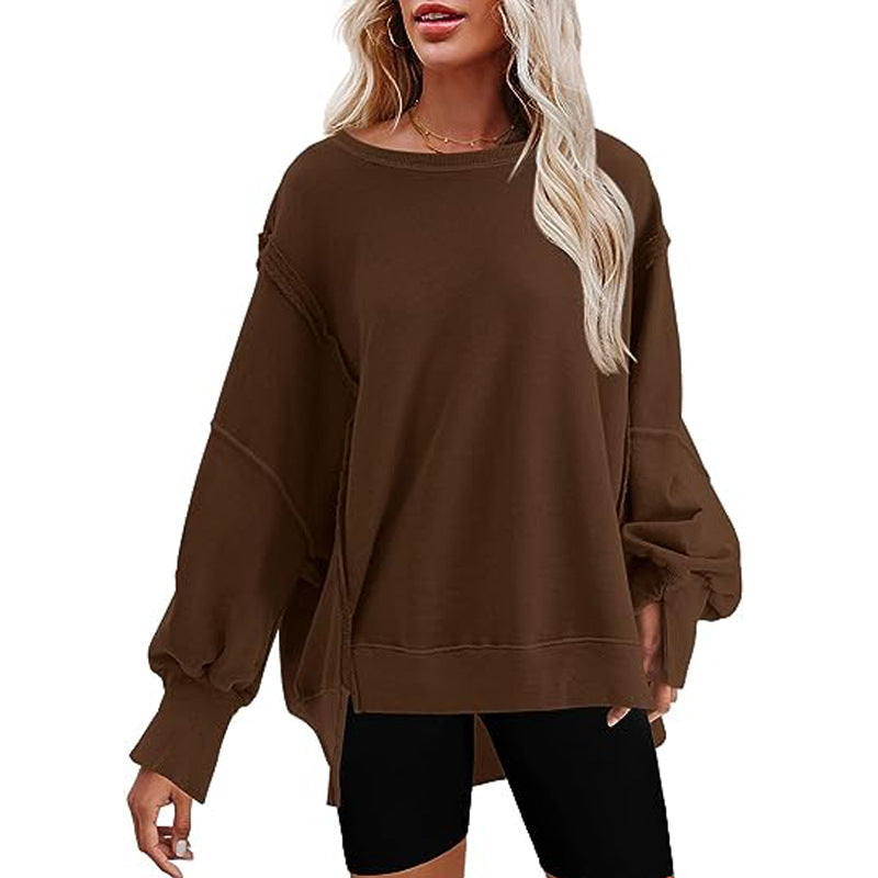 Donna - Felpa oversize - Stile casual