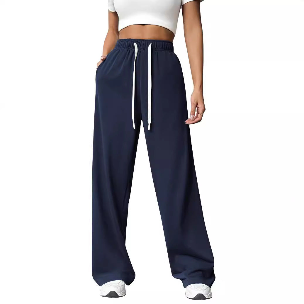 Donna - Pantaloni da jogging larghi con tasche