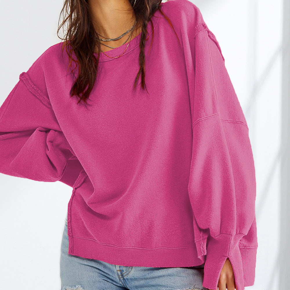 Donna - Felpa oversize - Stile casual