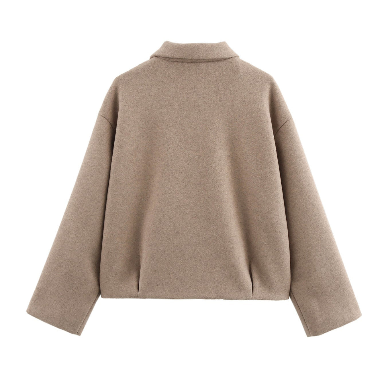 Donna - Giacca sportiva a collo alto - Stile zip-up