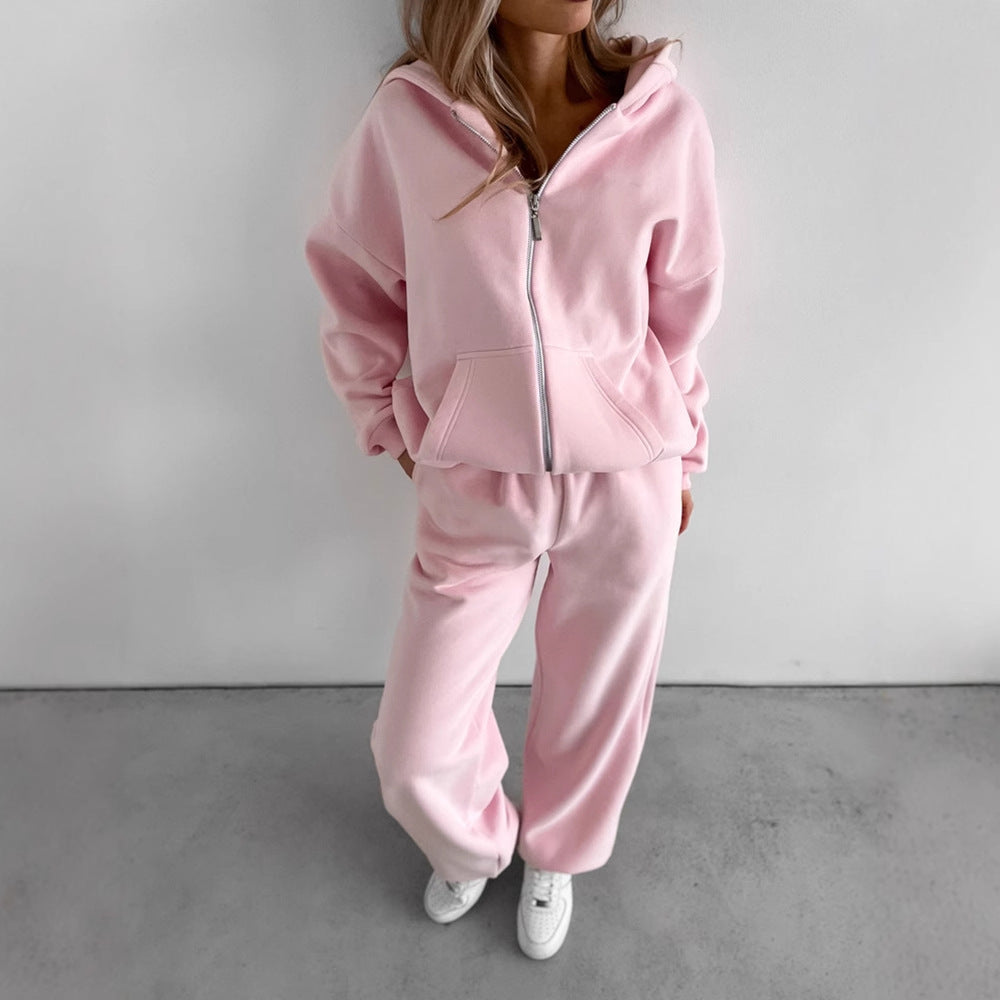 Donna - Set loungewear con cappuccio - Taglio ampio Stile comfort