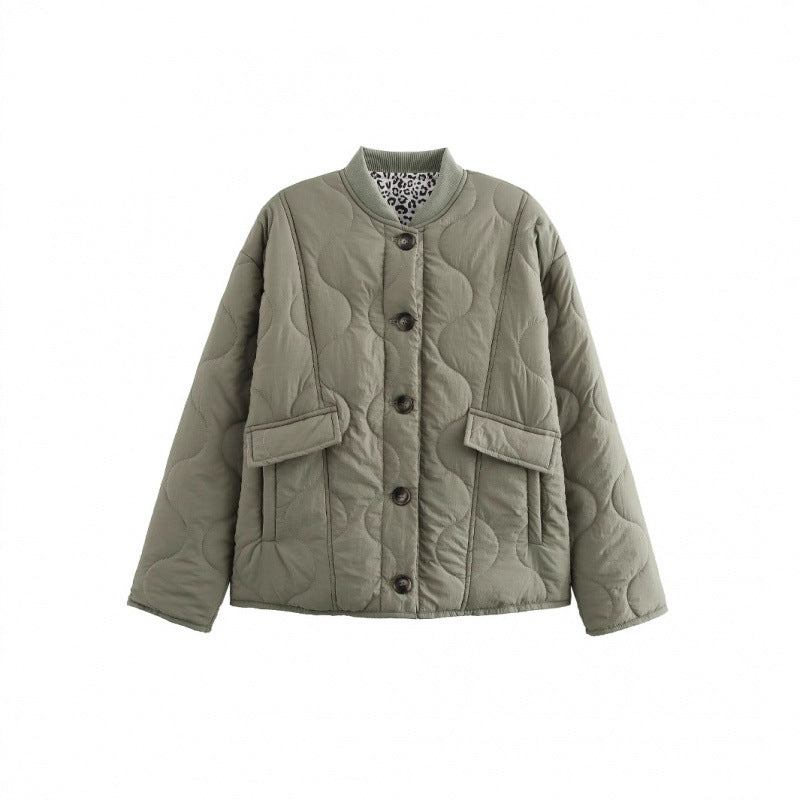 Donna - Giacca trapuntata oversize - Stile sportivo