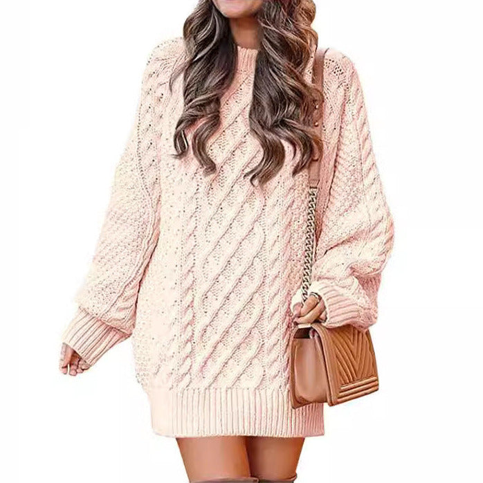 Donna - Maglione casual a maglia larga - stile maglia a cavo