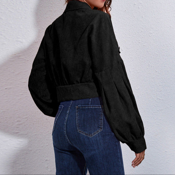 Donne - Giacca blouson - il design a maniche larghe