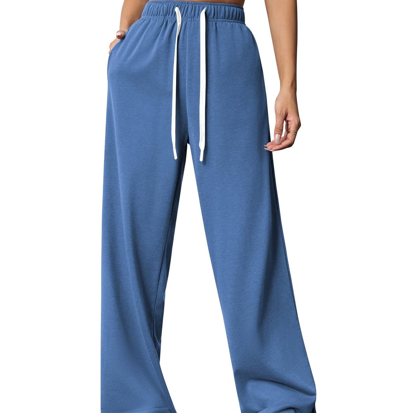 Donna - Pantaloni da jogging larghi con tasche