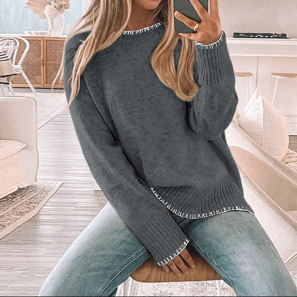 Donna - Maglia oversize - Stile accogliente