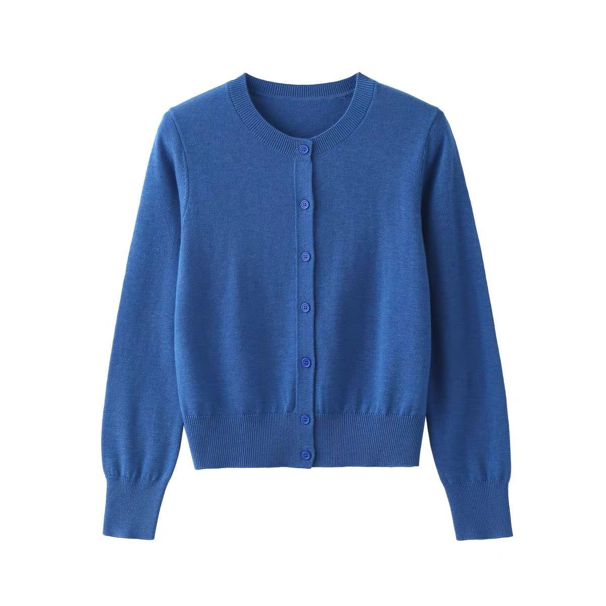 Donna - Cardigan elegante con bottoni sottili