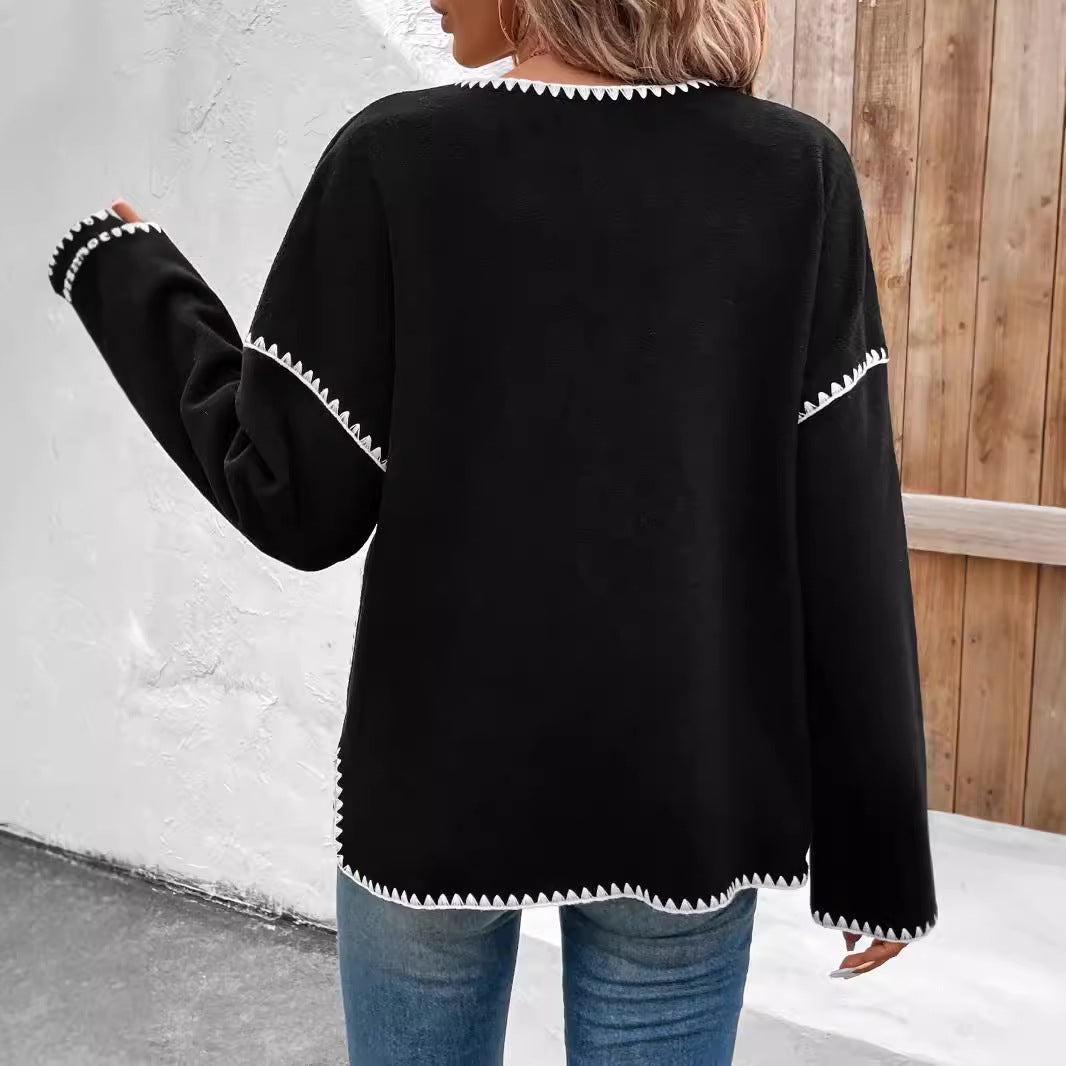 Donna - Cardigan alla moda con tasche