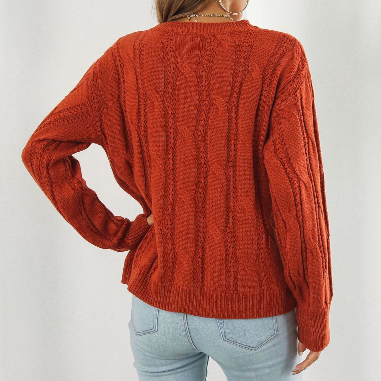 Donna - Maglia strutturata - il design a cavo