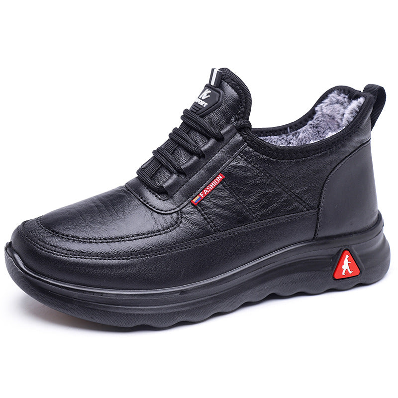 Donna - Scarpe da ginnastica casual e confortevoli con fodera calda