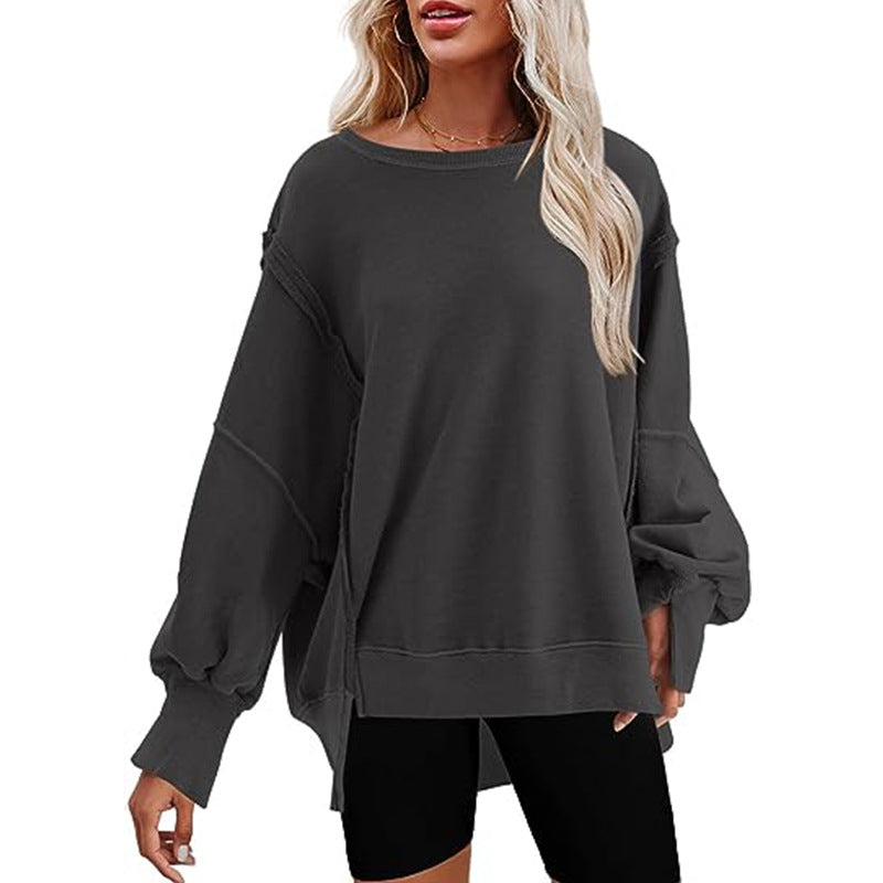 Donna - Felpa oversize - Stile casual
