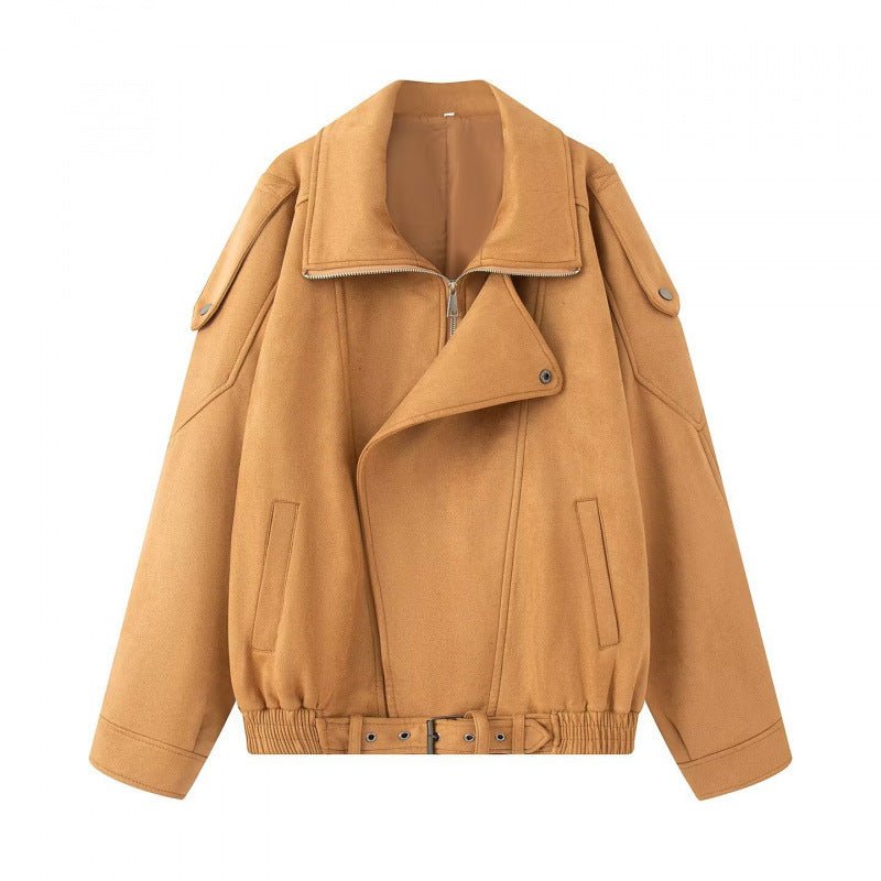 Donna - Giacca oversize morbida al tatto - Stile casual