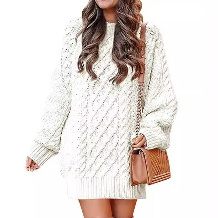 Donna - Maglione casual a maglia larga - stile maglia a cavo