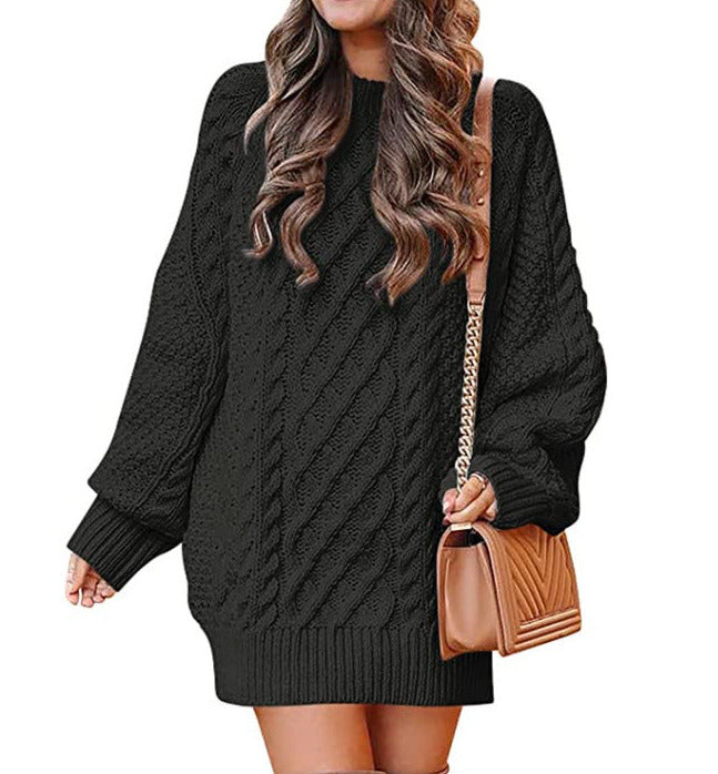Donna - Maglione casual a maglia larga - stile maglia a cavo