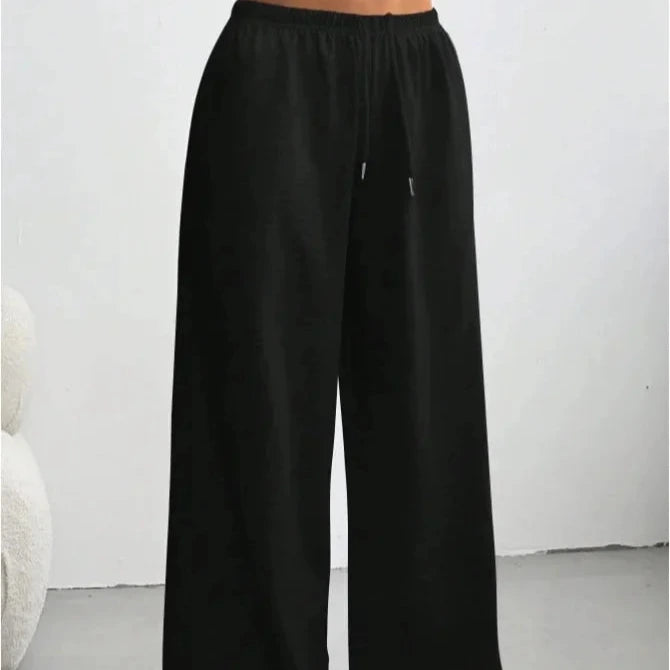 Donna - Pantaloni da jogging dal taglio ampio - Stile confortevole