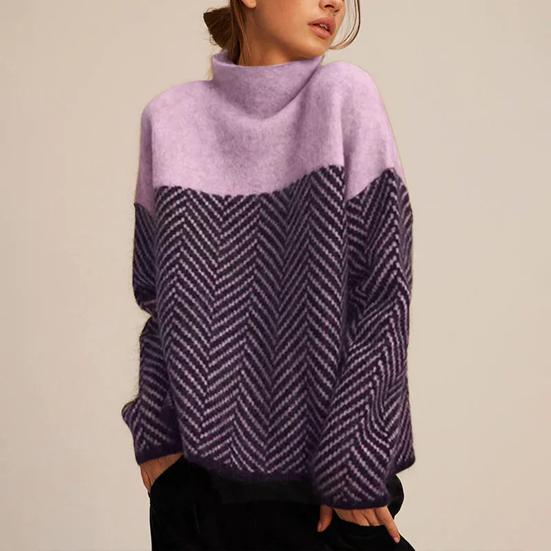 Donna - Maglione dolcevita in cashmere - Morbido e accogliente