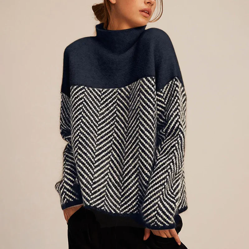 Donna - Maglione dolcevita in cashmere - Morbido e accogliente
