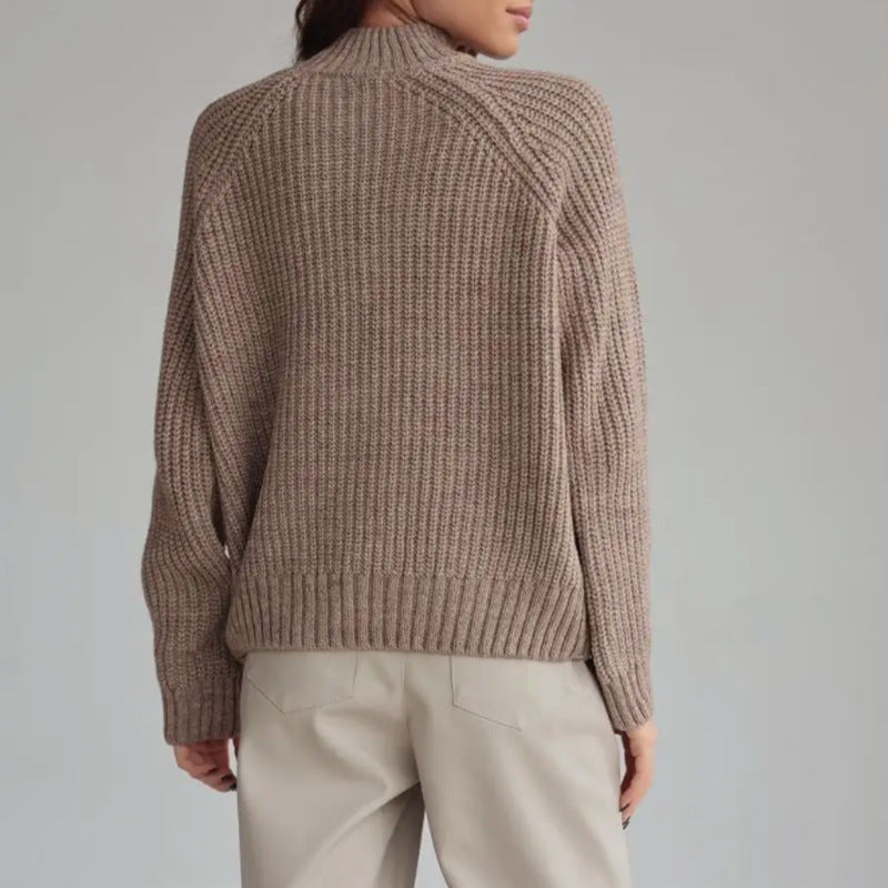 Donna - Maglione in maglia - Miscela di lana
