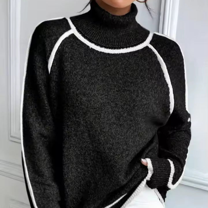 Donna - Pullover in maglia di lana - Vestibilità rilassata
