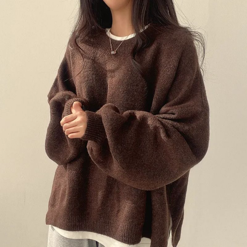 Donna - Maglione oversize - Maglia morbida