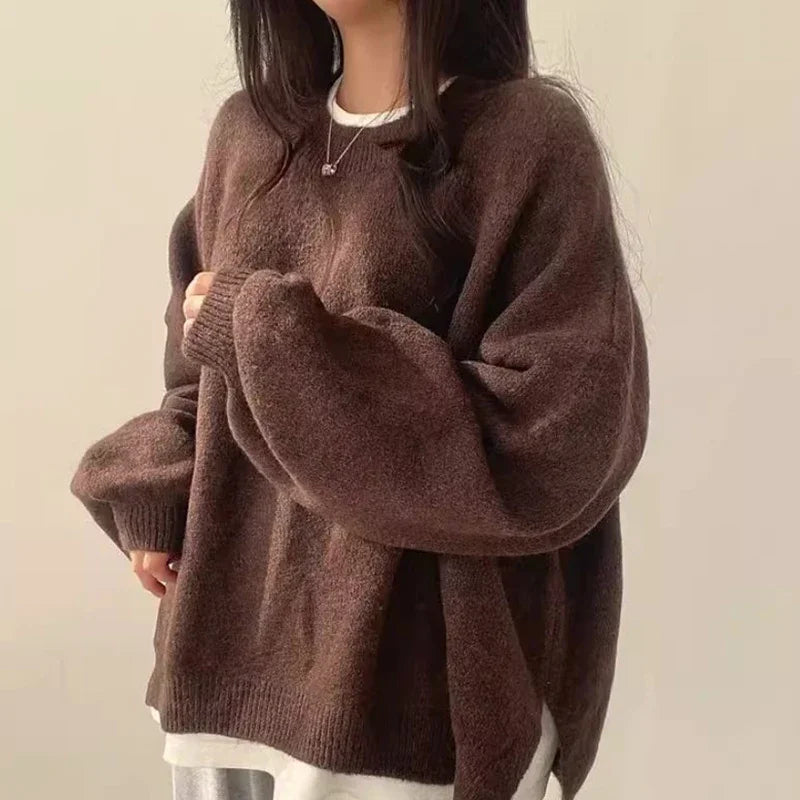 Donna - Maglione oversize - Maglia morbida
