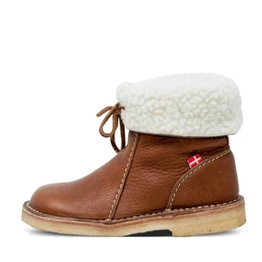 Donna - Stivaletti foderati in shearling - Polsino pieghevole
