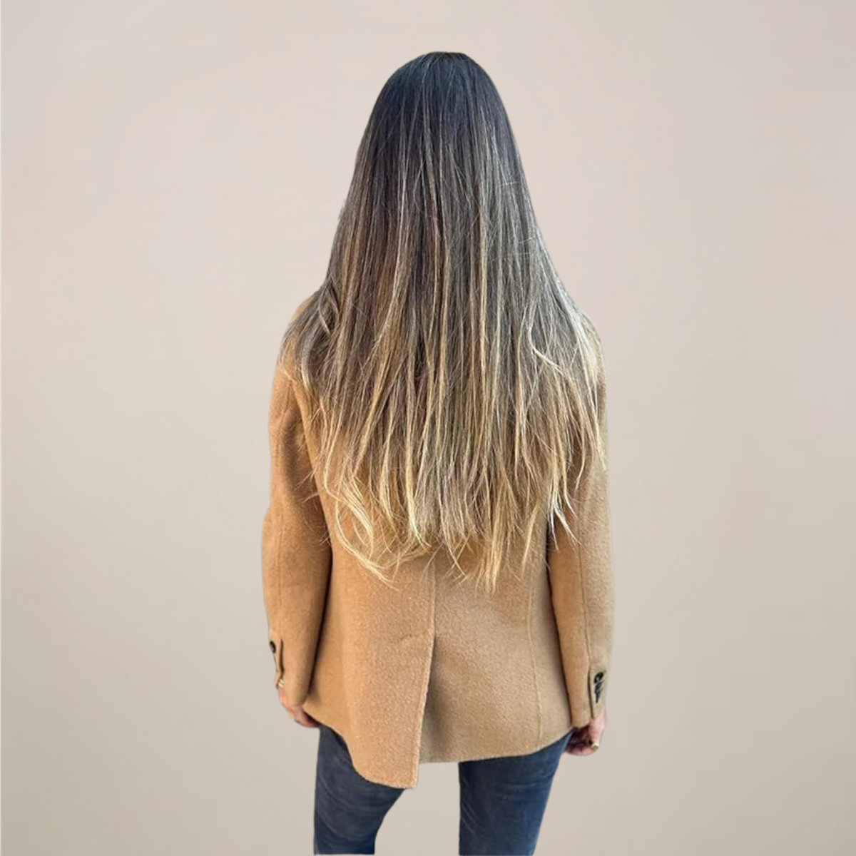 Donna - Giacca blazer sartoriale - Stile con risvolto a tacca