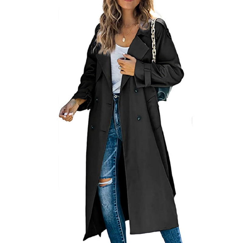 Donna - Trench - Stile lungo con cintura