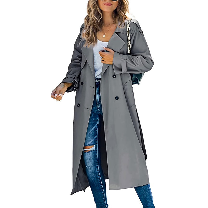 Donna - Trench - Stile lungo con cintura
