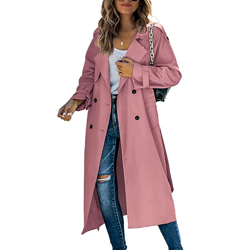 Donna - Trench - Stile lungo con cintura