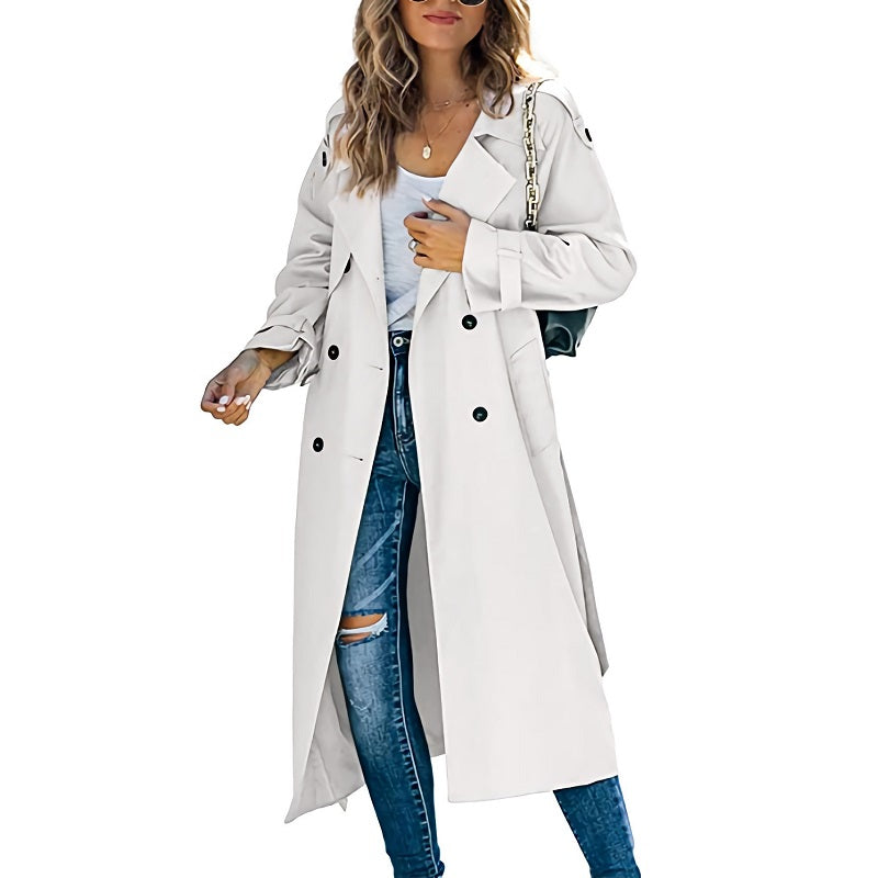 Donna - Trench - Stile lungo con cintura