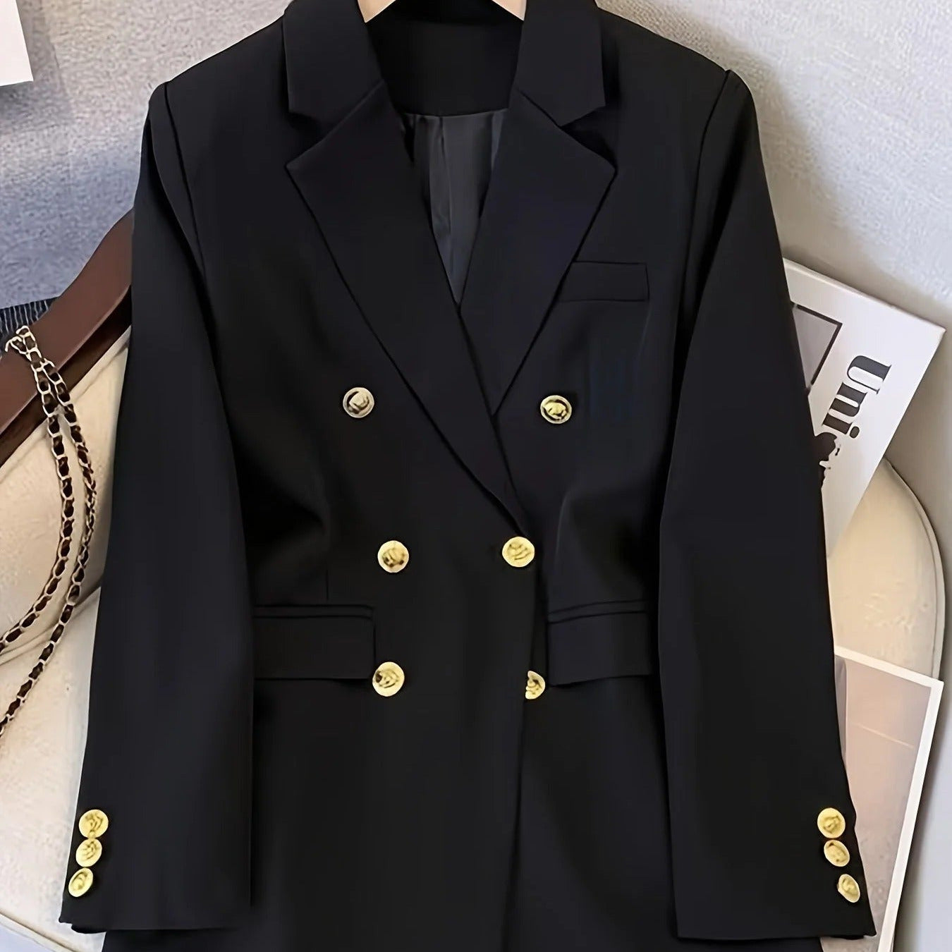 Donna - Blazer - Taglio sartoriale - Doppiopetto