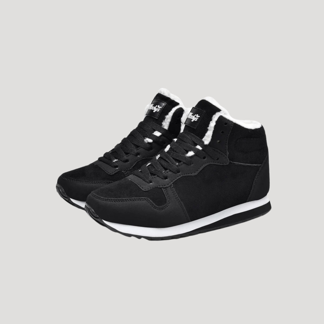 Donna - Sneakers alte - Comfort foderate in pile