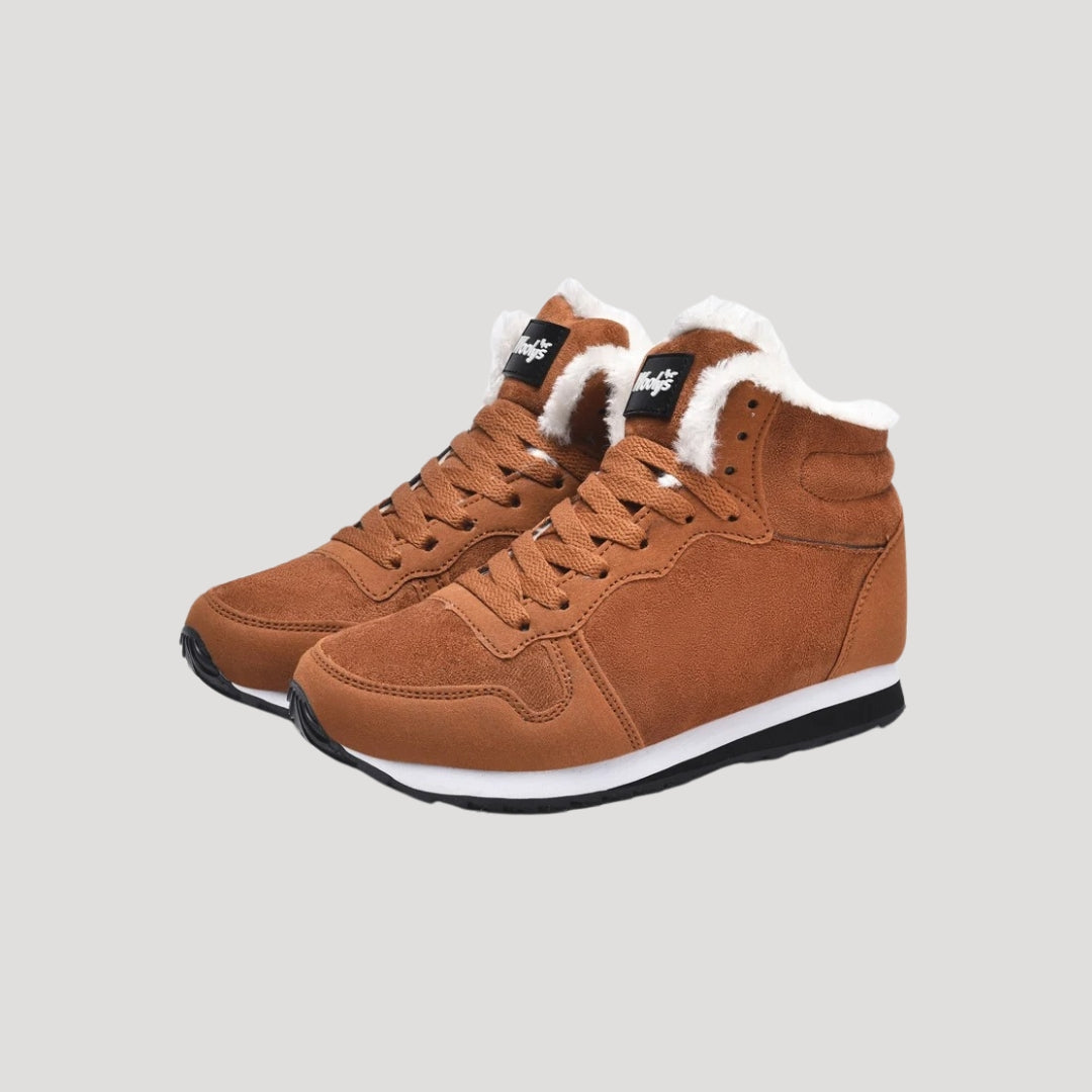 Donna - Sneakers alte - Comfort foderate in pile