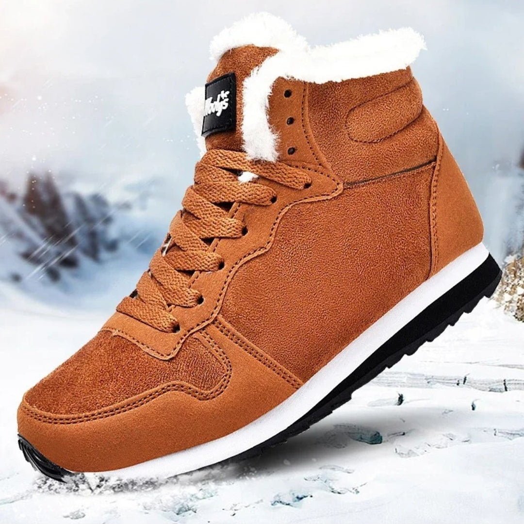 Donna - Sneakers alte - Comfort foderate in pile